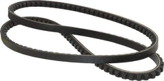Browning - Section AX, 1/2" Wide, 53" Outside Length, Gripnotch V-Belt - Rubber Compound, Gripnotch, No. AX51 - Exact Tool & Supply