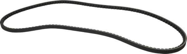 Browning - Section AX, 1/2" Wide, 55" Outside Length, Gripnotch V-Belt - Rubber Compound, Gripnotch, No. AX53 - Exact Tool & Supply