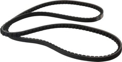 Browning - Section AX, 1/2" Wide, 58" Outside Length, Gripnotch V-Belt - Rubber Compound, Gripnotch, No. AX56 - Exact Tool & Supply