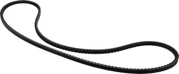 Browning - Section AX, 1/2" Wide, 62" Outside Length, Gripnotch V-Belt - Rubber Compound, Gripnotch, No. AX60 - Exact Tool & Supply
