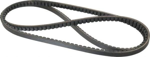 Browning - Section AX, 1/2" Wide, 68" Outside Length, Gripnotch V-Belt - Rubber Compound, Gripnotch, No. AX66 - Exact Tool & Supply