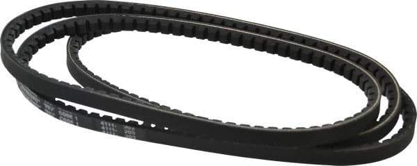 Browning - Section AX, 1/2" Wide, 80" Outside Length, Gripnotch V-Belt - Rubber Compound, Gripnotch, No. AX78 - Exact Tool & Supply