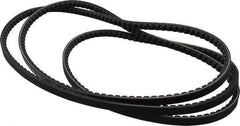 Browning - Section AX, 1/2" Wide, 107" Outside Length, Gripnotch V-Belt - Rubber Compound, Gripnotch, No. AX105 - Exact Tool & Supply