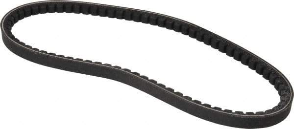 Browning - Section AX, 1/2" Wide, 26" Outside Length, Gripnotch V-Belt - Rubber Compound, Gripnotch, No. AX24 - Exact Tool & Supply