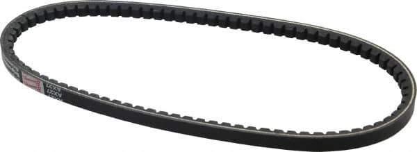 Browning - Section AX, 1/2" Wide, 29" Outside Length, Gripnotch V-Belt - Rubber Compound, Gripnotch, No. AX27 - Exact Tool & Supply