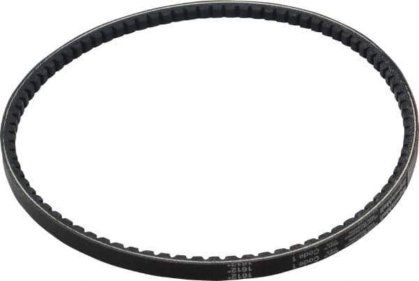 Browning - Section AX, 1/2" Wide, 32" Outside Length, Gripnotch V-Belt - Rubber Compound, Gripnotch, No. AX30 - Exact Tool & Supply