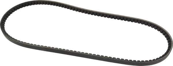 Browning - Section AX, 1/2" Wide, 41" Outside Length, Gripnotch V-Belt - Rubber Compound, Gripnotch, No. AX39 - Exact Tool & Supply
