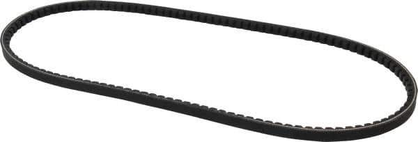 Browning - Section AX, 1/2" Wide, 43" Outside Length, Gripnotch V-Belt - Rubber Compound, Gripnotch, No. AX41 - Exact Tool & Supply