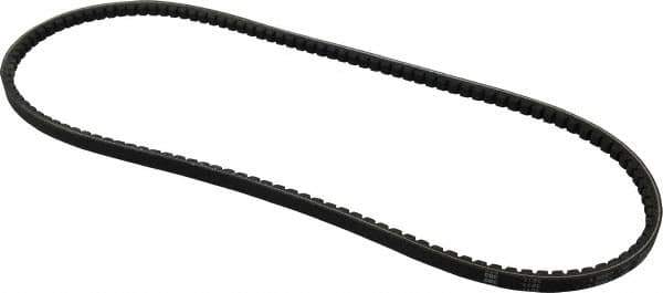 Browning - Section AX, 1/2" Wide, 46" Outside Length, Gripnotch V-Belt - Rubber Compound, Gripnotch, No. AX44 - Exact Tool & Supply