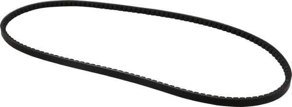 Browning - Section AX, 1/2" Wide, 49" Outside Length, Gripnotch V-Belt - Rubber Compound, Gripnotch, No. AX47 - Exact Tool & Supply