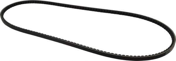 Browning - Section AX, 1/2" Wide, 52" Outside Length, Gripnotch V-Belt - Rubber Compound, Gripnotch, No. AX50 - Exact Tool & Supply