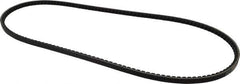 Browning - Section AX, 1/2" Wide, 52" Outside Length, Gripnotch V-Belt - Rubber Compound, Gripnotch, No. AX50 - Exact Tool & Supply