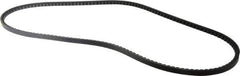Browning - Section AX, 1/2" Wide, 54" Outside Length, Gripnotch V-Belt - Rubber Compound, Gripnotch, No. AX52 - Exact Tool & Supply