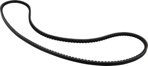 Browning - Section AX, 1/2" Wide, 60" Outside Length, Gripnotch V-Belt - Rubber Compound, Gripnotch, No. AX58 - Exact Tool & Supply