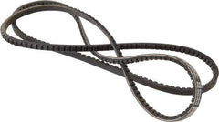 Browning - Section AX, 1/2" Wide, 81" Outside Length, Gripnotch V-Belt - Rubber Compound, Gripnotch, No. AX79 - Exact Tool & Supply
