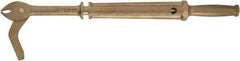 Ampco - 18" OAL Nail Puller - 1/4" Wide, Nickel Aluminum Bronze - Exact Tool & Supply