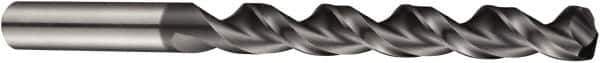 DORMER - 5.2mm 130° Cobalt Jobber Drill - AlCrN Finish, Right Hand Cut, Spiral Flute, Straight Shank, 86mm OAL, Special Type Point - Exact Tool & Supply