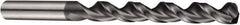 DORMER - 5.2mm 130° Cobalt Jobber Drill - AlCrN Finish, Right Hand Cut, Spiral Flute, Straight Shank, 86mm OAL, Special Type Point - Exact Tool & Supply