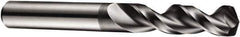 DORMER - 0.1377" 130° Spiral Flute Cobalt Screw Machine Drill Bit - AlCrN Finish, Right Hand Cut, 20mm Flute Length, 52mm OAL, Special Type Point, Straight Shank - Exact Tool & Supply