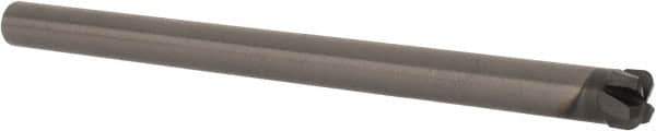 OSG - 7mm, 4 Flute, Single End, Solid Carbide, 1.5mm Corner Radius End Mill - 90mm OAL, 3mm LOC, Right Hand Cut, - Exact Tool & Supply
