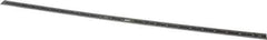 SPI - 24" Long, 1/64, 1/50, 1/32, 1/10" Graduation, Flexible Steel Rule - 3R Graduation Style, 3/4" Wide, Black, Black Chrome Finish - Exact Tool & Supply