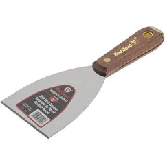Red Devil - Putty & Taping Knives - 3" STIFF RED DEVIL ZIP-AWAY SCRAPR - Exact Tool & Supply