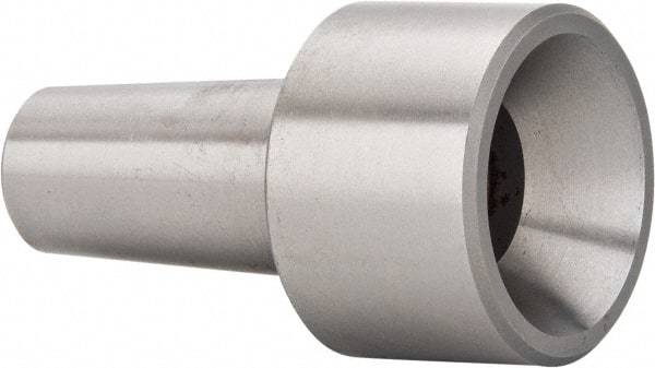 Riten - 5MT Taper, 3/4 to 1-1/2" Point Diam, Hardened Tool Steel Lathe Female Point - 1-1/4" OAL - Exact Tool & Supply