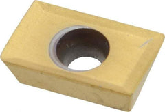 Kennametal - APKT263 Grade KC725M Carbide Milling Insert - TiN/TiCN/TiN Finish, 3/16" Thick, 0.8mm Corner Radius - Exact Tool & Supply