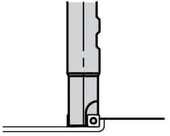 Kennametal - EP1848 GD Grade KC725M Carbide Milling Insert - TiN/TiCN/TiN Finish, 0.217" Thick, 4.8mm Corner Radius - Exact Tool & Supply