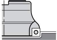 Kennametal - BGHX15L5 Grade KD1410 PCD Milling Insert - Uncoated, 0.1969" Thick - Exact Tool & Supply