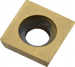 Kennametal - SDEB2.61.51 Grade KC725M Carbide Milling Insert - TiN/TiCN/TiN Finish, 0.0937" Thick, 0.3272" Inscribed Circle, 0.4mm Corner Radius - Exact Tool & Supply