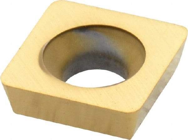 Kennametal - SDEB2.61.52 Grade KC730 Carbide Milling Insert - TiN Finish, 0.0937" Thick, 0.3272" Inscribed Circle, 0.8mm Corner Radius - Exact Tool & Supply