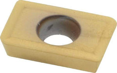 Kennametal - XDMT150316 Grade KC725M Carbide Milling Insert - TiN/TiCN/TiN Finish, 0.1252" Thick, 1.6mm Corner Radius - Exact Tool & Supply