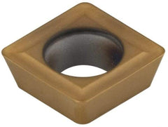 Kennametal - SDMT322 Grade KC725M Carbide Milling Insert - TiN/TiCN/TiN Finish, 0.1252" Thick, 0.3752" Inscribed Circle, 0.8mm Corner Radius - Exact Tool & Supply
