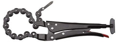 Proto - 11-13/16" OAL Standard Jaw Locking Chain Pipe Cutters - 1-11/64" Jaw Width, 4-33/64" Jaw Opening, Standard Handle - Exact Tool & Supply