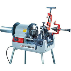 Rothenberger - Pipe Threading Machines Maximum Pipe Size Capacity (Inch): 4 Minimum Pipe Size Capacity (Inch): 1/2 - Exact Tool & Supply