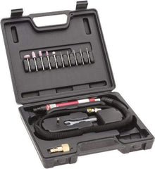 Chicago Pneumatic - 7 CFM, Pencil Grinder Kit - 60,000 RPM, 6.3 bar Air Pressure, 90 psi Air Pressure - Exact Tool & Supply