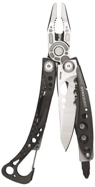 Leatherman - 7 Piece, Multi-Tool Set - 6-1/4" OAL, 4" Closed Length - Exact Tool & Supply