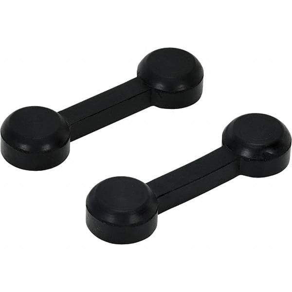 Vestil - 10.38" Long x 2-7/8" Wide x 1-7/16" High, Rubber Ramp Connector - Exact Tool & Supply