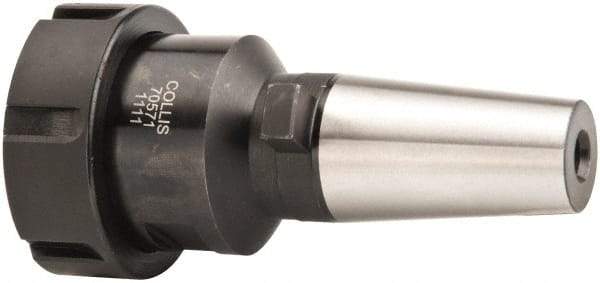 Collis Tool - 0.12" to 1.02" Capacity, 2-1/2" Projection, Rapid Switch 200 Taper Shank, ER40 Collet Chuck - 2.5 Inch Projection - Exact Tool & Supply