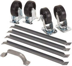 Akro-Mils - 4" Wide x 5" High, Mobile Bin Shelf - Exact Tool & Supply