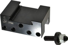 Dorian Tool - Series CA, #1 Turning & Facing Tool Post Holder - 400 to 500mm Lathe Swing, 3" OAH x 4-1/2" OAL, 1-1/4" Max Tool Cutting Size, 1-15/16" Centerline Height - Exact Tool & Supply