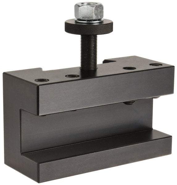 Dorian Tool - Series DA, #1 Turning & Facing Tool Post Holder - 430 to 810mm Lathe Swing, 3-1/4" OAH x 6" OAL, 1-1/4" Max Tool Cutting Size, 2-5/16" Centerline Height - Exact Tool & Supply