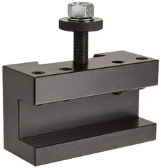 Dorian Tool - Series DA, #1 Turning & Facing Tool Post Holder - 430 to 810mm Lathe Swing, 3-1/4" OAH x 6" OAL, 1-1/4" Max Tool Cutting Size, 2-5/16" Centerline Height - Exact Tool & Supply