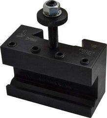 Dorian Tool - Series CXA, #2 Boring, Turning & Facing Tool Post Holder - 350 to 430mm Lathe Swing, 2-1/4" OAH x 3-3/4" OAL, 3/4" Max Tool Cutting Size, 1-5/8" Centerline Height - Exact Tool & Supply