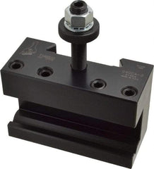 Dorian Tool - Series CA, #2 Boring, Turning & Facing Tool Post Holder - 400 to 500mm Lathe Swing, 3" OAH x 4-1/2" OAL, 1-1/4" Max Tool Cutting Size, 1-15/16" Centerline Height - Exact Tool & Supply