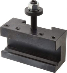 Dorian Tool - Series DA, #2 Boring, Turning & Facing Tool Post Holder - 430 to 810mm Lathe Swing, 3-1/4" OAH x 6" OAL, 1-1/4" Max Tool Cutting Size, 2-5/16" Centerline Height - Exact Tool & Supply