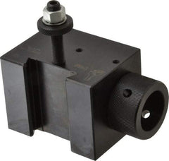 Dorian Tool - Series BXA, #36 5C Collet Tool Post Holder - 330 to 380mm Lathe Swing, 2-1/4" OAH x 4-1/4" OAL, 1-5/16" Centerline Height - Exact Tool & Supply
