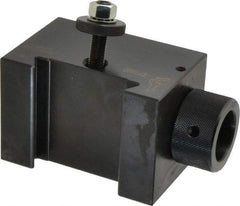 Dorian Tool - Series CA, #36 5C Collet Tool Post Holder - 400 to 500mm Lathe Swing, 2-3/4" OAH x 5" OAL, 1-15/16" Centerline Height - Exact Tool & Supply