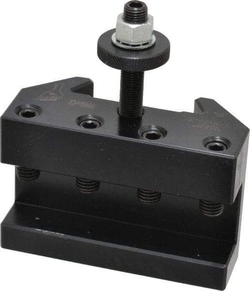 Dorian Tool - Series CXA, #1 Turning & Facing Tool Post Holder - 400mm Lathe Swing, 2.49" OAH x 3-3/4" OAL, 1" Max Tool Cutting Size, 46.61mm Centerline Height - Exact Tool & Supply
